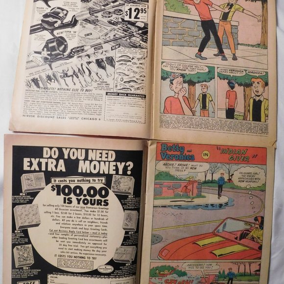 Archie Series Lot of Two Comic Books 1966 and 1967 - Picture 4 of 5